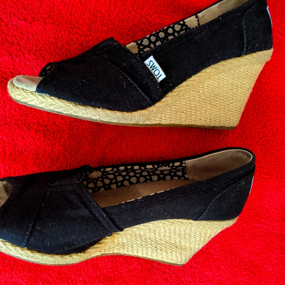 Toms Wedge Espadrilles
